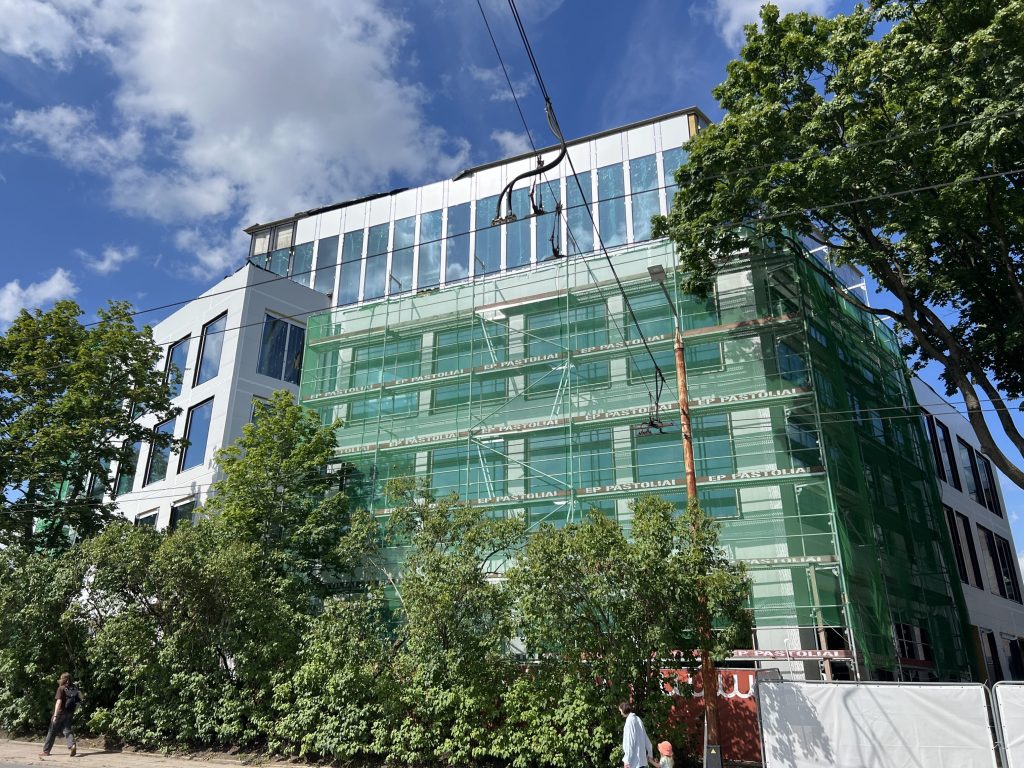 Summos (Lapių g. 3) - Office center - construction photos