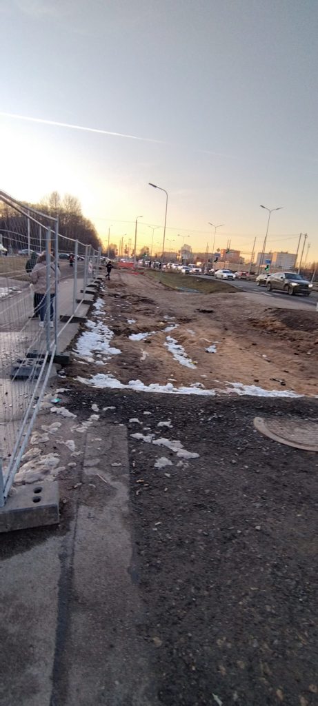 Velosipēdu ceļš Rīga - Ulbroka (Augusta Deglava iela) - Bike path - construction photos
