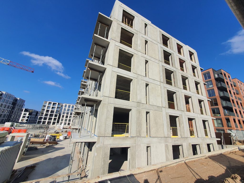 Vilnelės skverai 4 etapas (Manufaktūrų g. 7) - Daudzdzīvokļu nams - būvdarbu attēli