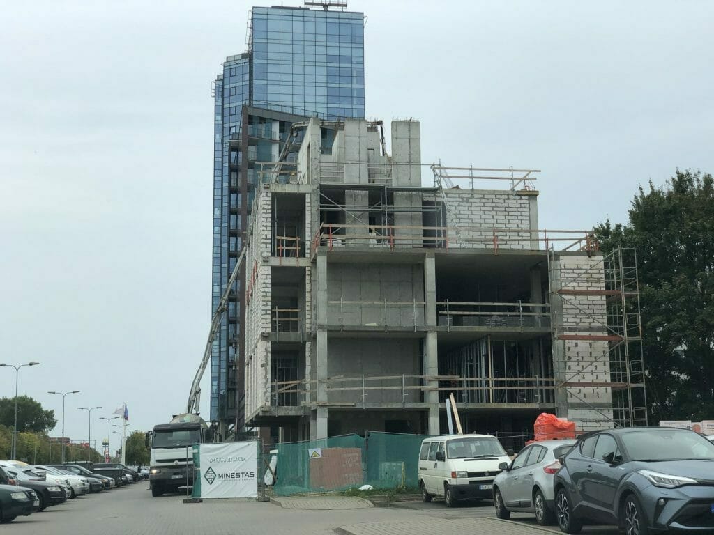 Taikos pr. 28A (Taikos pr. 28A) - Office center - construction photos