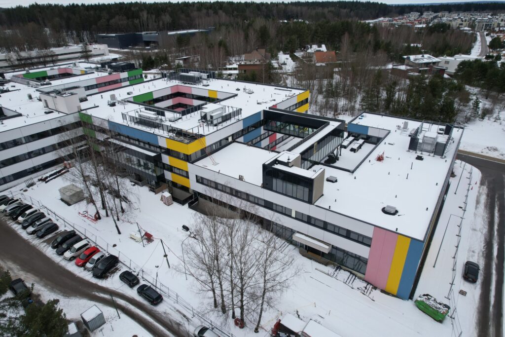 Vaikų pediatrijos II korpusas (Santariškių g. 7) - Hospital - construction photos