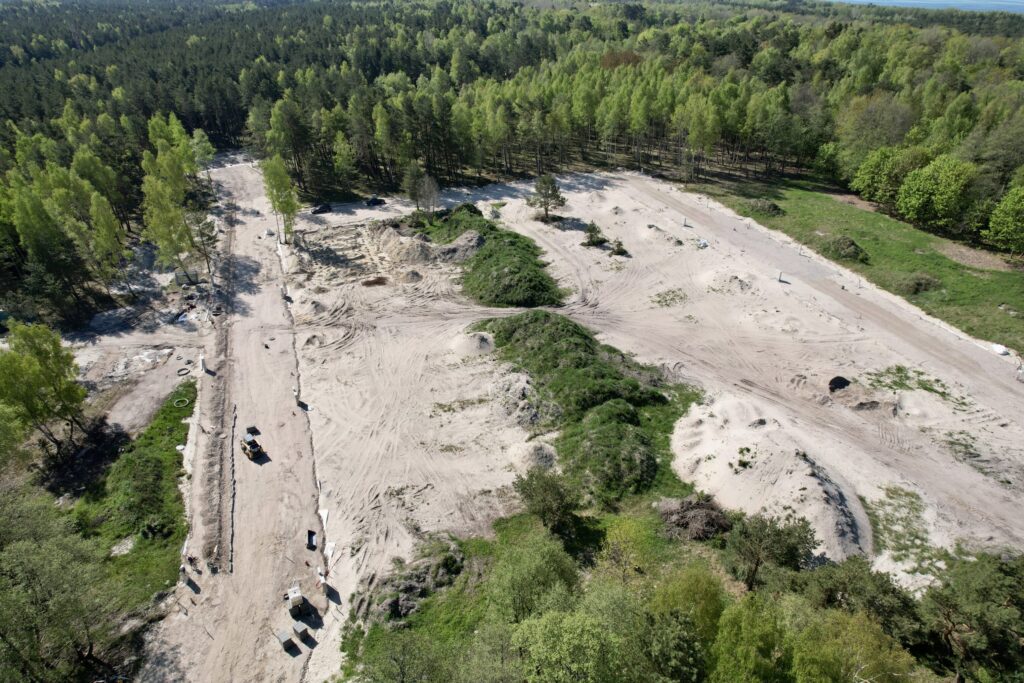 Pušyno Rezidencijos 2 etapas | sublokuoti namai (J. A. Klempo g. 4, 6, 8, 10, 12, 14, 16, 18) - Row housing - construction photos