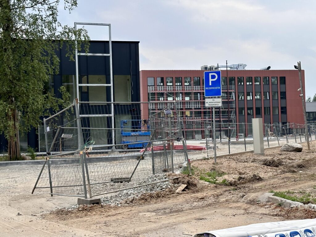 eMarket City 1 etapas (Eišiškių pl. 36) - Shopping center, Warehouse / Distribution center - construction photos