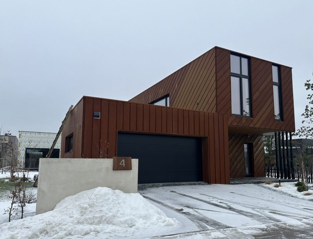 NOA namai (Perkūno al., Pūgos al., Kaitros al., Vandenio al.) - Private house community - construction photos