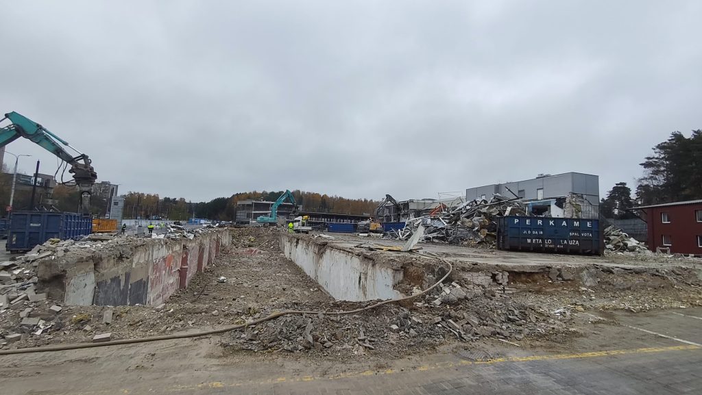 PC Mada rekonstrukcija (Viršuliškių g. 40, 42) - Shopping center - construction photos