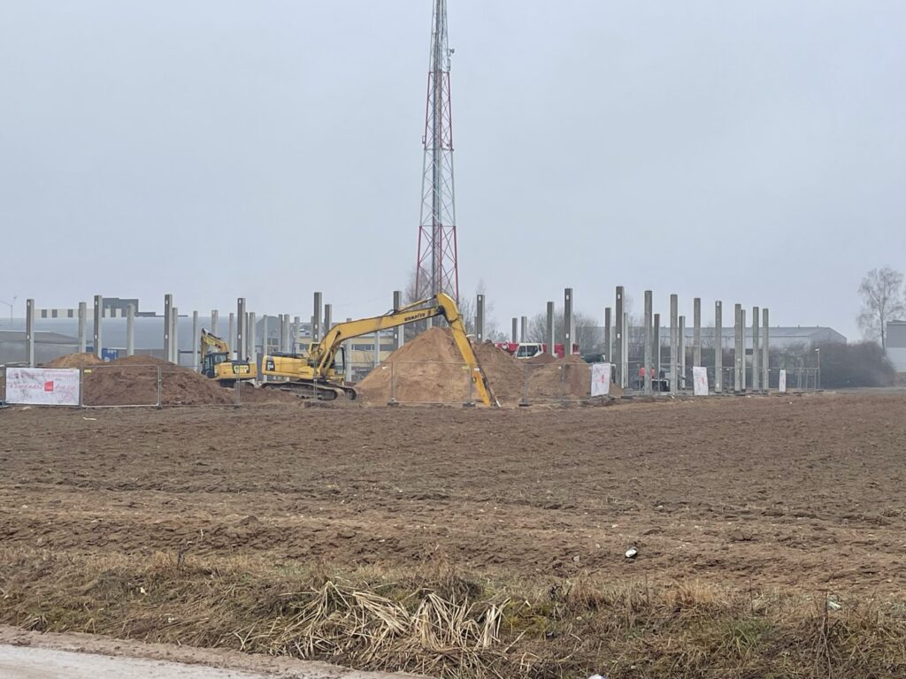Rimi Nesvyžiaus g. 20 (Nesvyžiaus g. 20) - Food store - construction photos