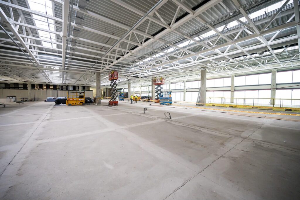 VNO išvykimo terminalas (Rodūnios kel. 2) - Lidosta - būvdarbu attēli