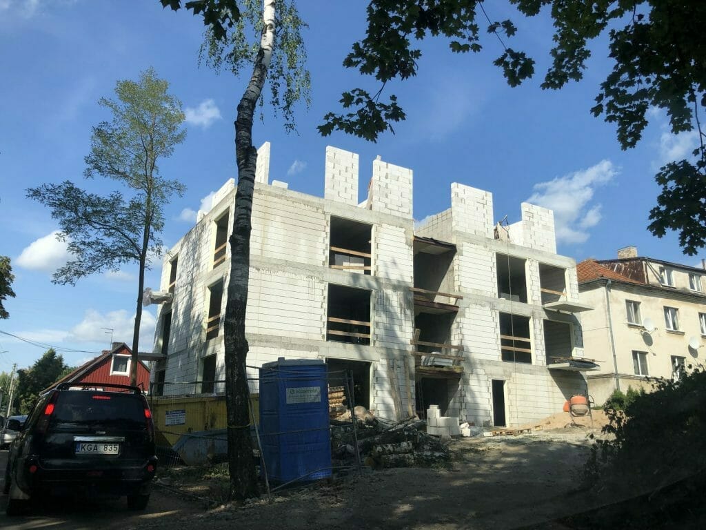 Kranto al. 31 (Kranto al. 31) - Multi apartment - construction photos