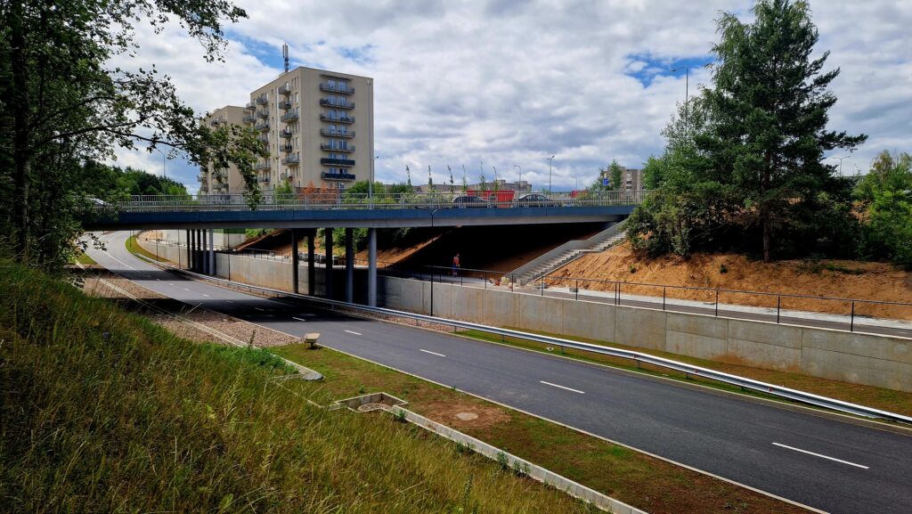 Smalinės g. tęsinys (Smalinės g.) - Bike path, Street - construction photos