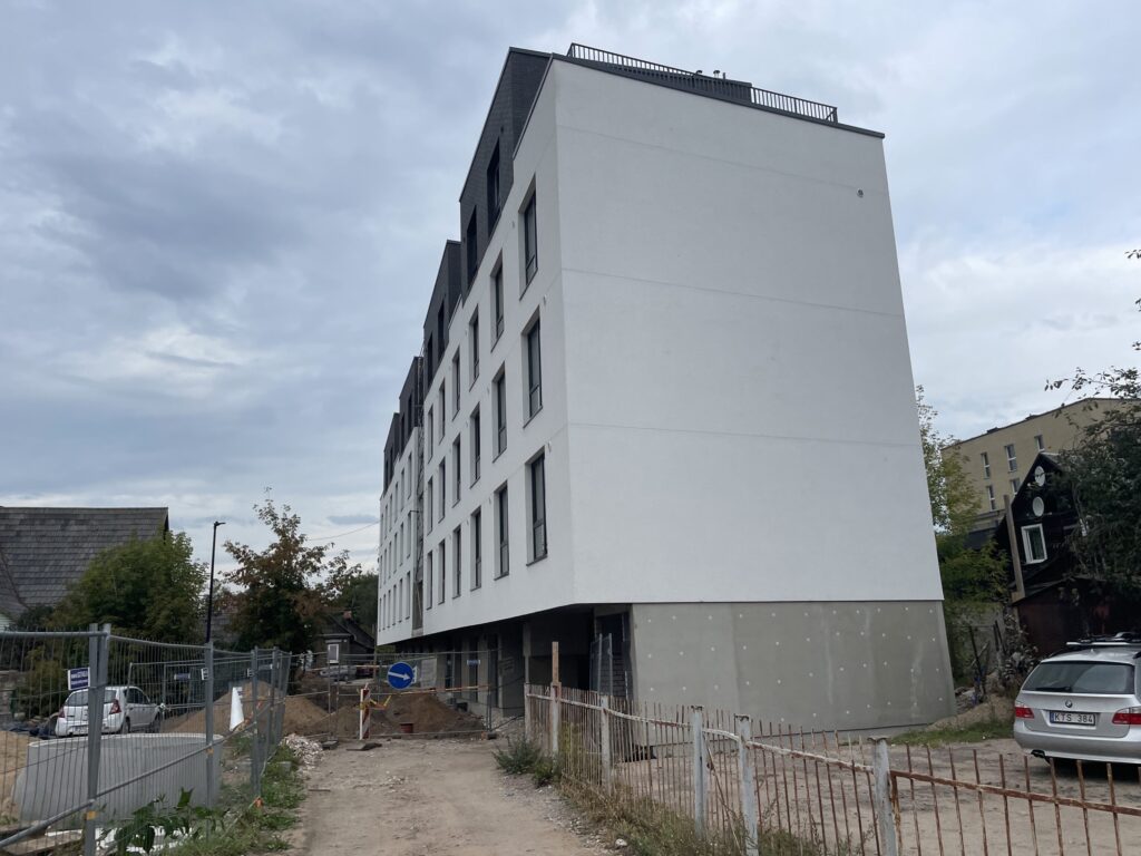 K50E (Kalvarijų g. 50E) - Multi apartment - construction photos