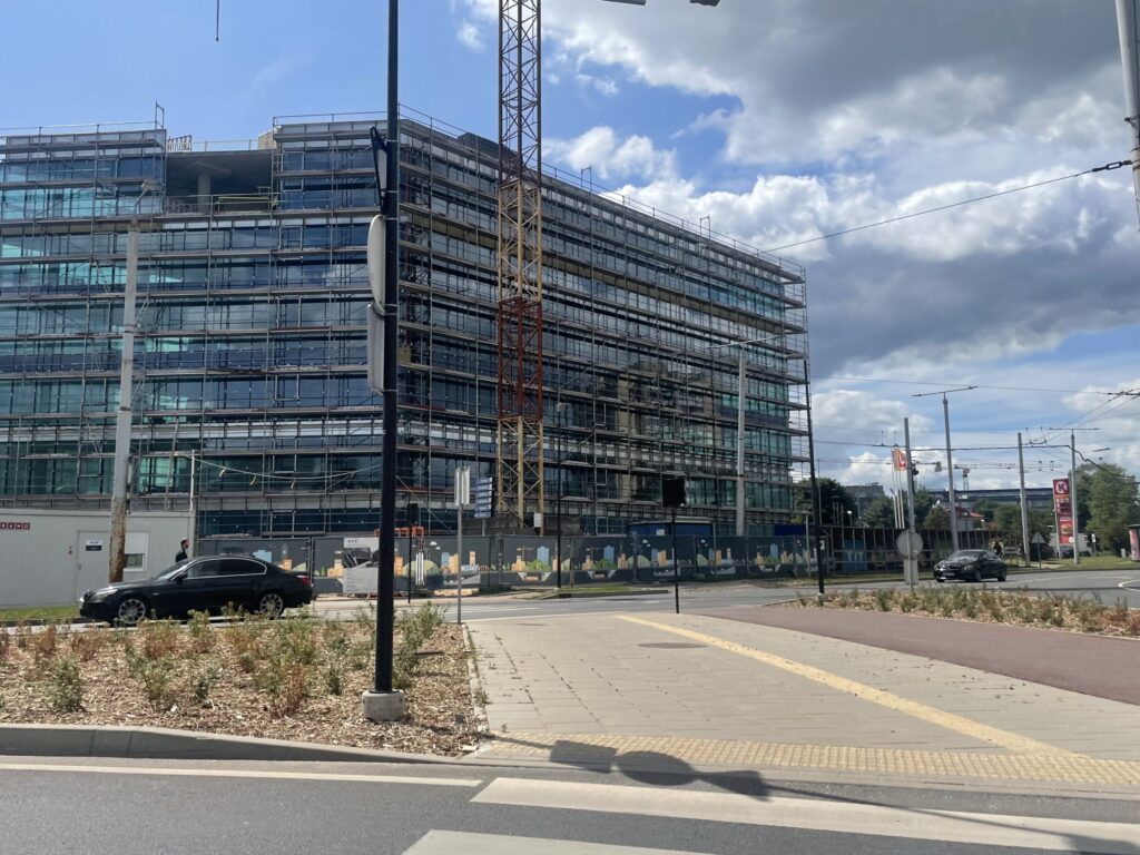 Sporto 16 (Sporto g. 16) - Office center - construction photos