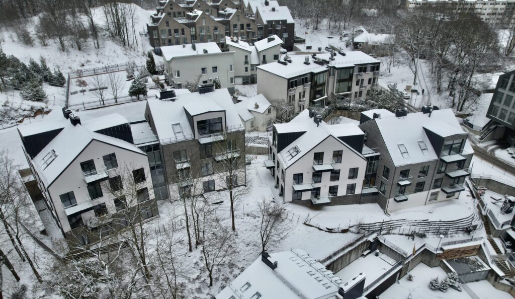 Andrum renesansas (Kreivasis skg. 4) - Multi apartment - construction photos
