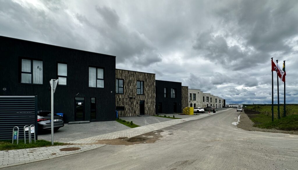 STALUPĖNAI (Stalupėnų g. 2, 4, 6, 6A, 8, 10, 12, 14, 16, 18, 20, 22, 24) - Row housing - construction photos