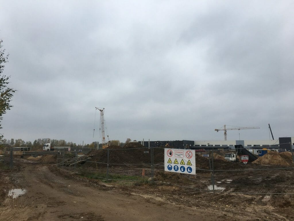 Alsakių g. 3 (Alsakių g. 3) - Warehouse / Distribution center - construction photos