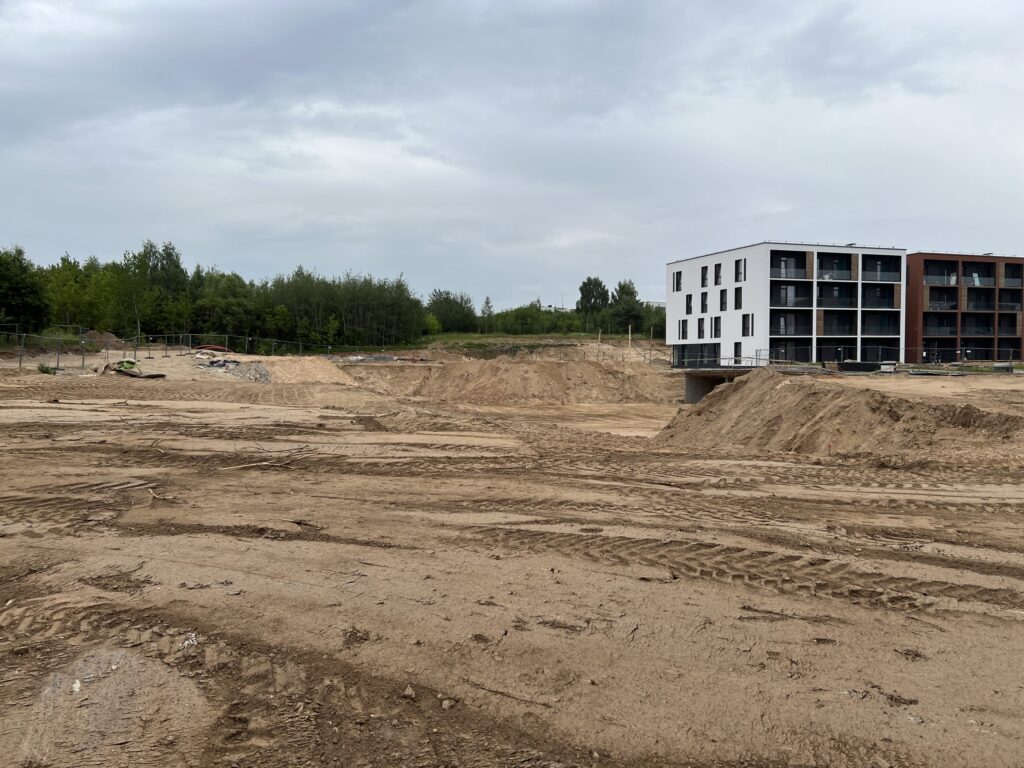 Vyšnios 3 etapas (Karaliaučiaus g. 33, 42) - Multi apartment - construction photos