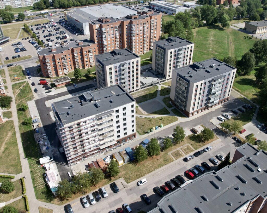 Baltijos terasos (Baltijos pr. 111) - Korterelamu - ehituse fotod