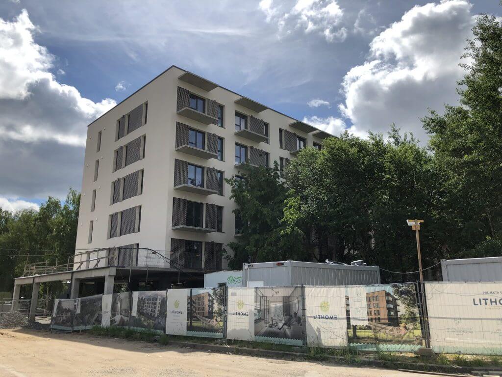 Visinoriai (Mykolo Šleževičiaus g. 14) - Multi apartment - construction photos