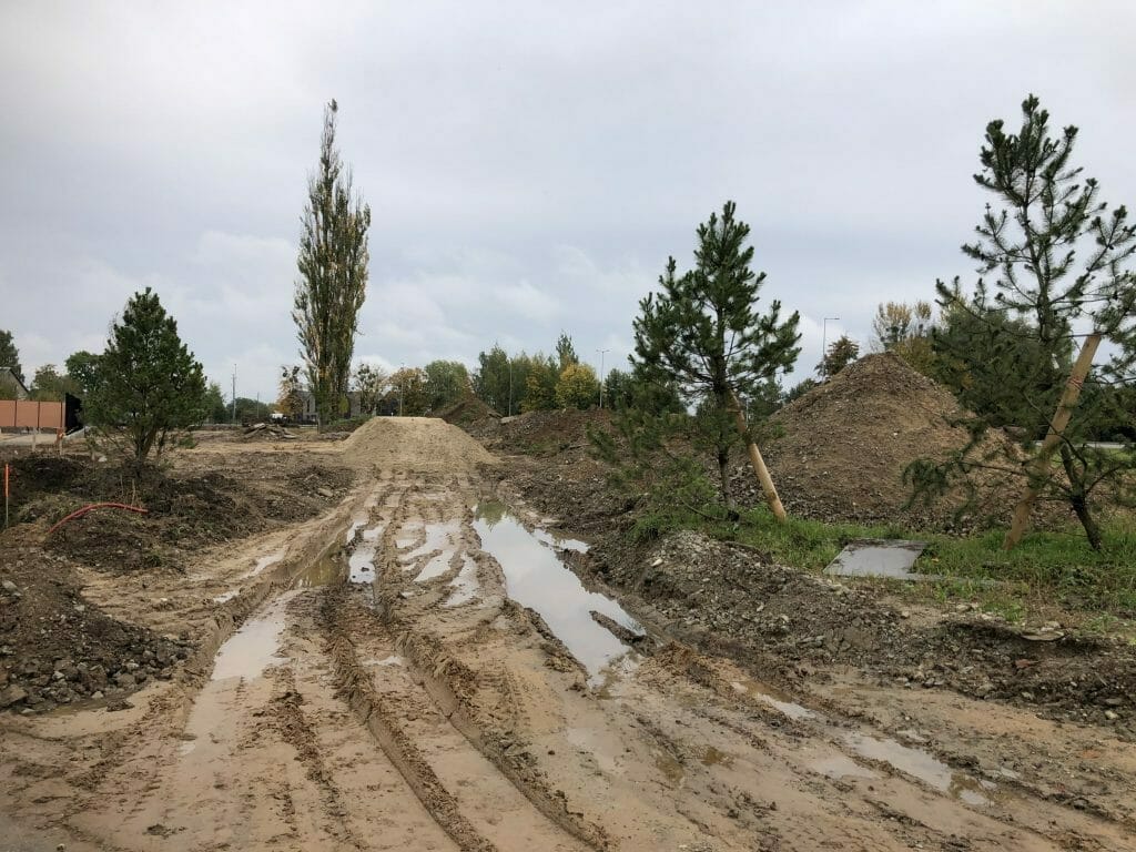 NOA namai (Perkūno al., Pūgos al., Kaitros al., Vandenio al.) - Private house community - construction photos