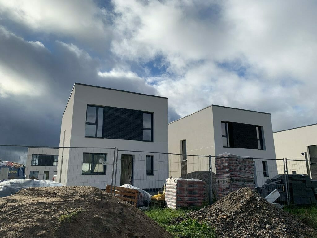 Valerijono Protasevičiaus g. 4, 6, 8, 10, 12 (Valerijono Protasevičiaus g. 4, 6, 8, 10, 12) - Row housing - construction photos