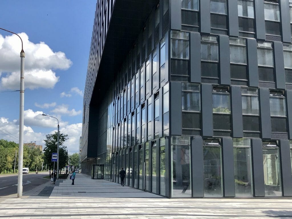 Business Stadium North (Rinktinės g. 3) - Verslo centras - statybų nuotraukos