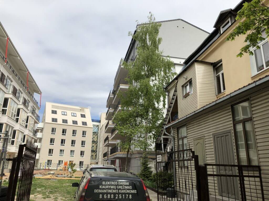 Aguonų namai (Aguonų g. 11) - Multi apartment - construction photos