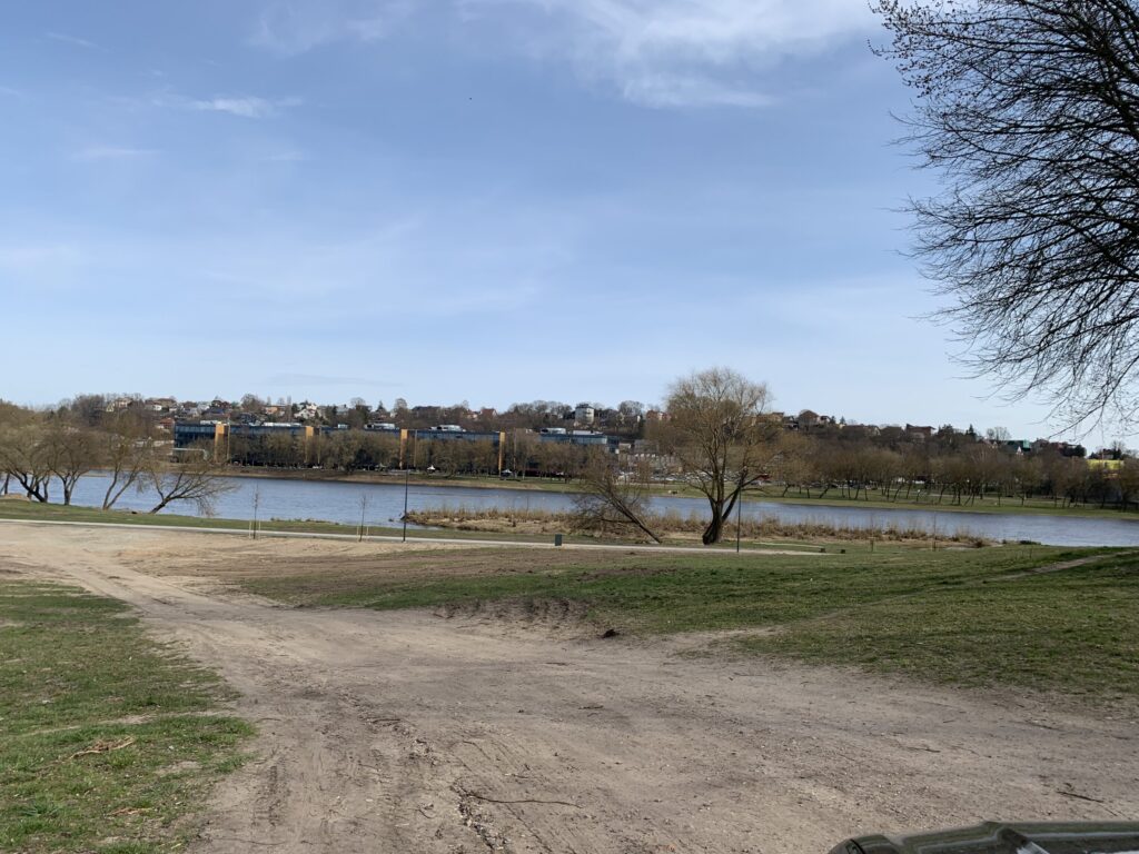 Neries krantinės parkas (Neries krant.) - Park - construction photos