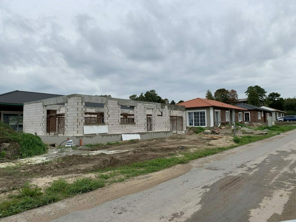 Perkūno g. namai (Perkūno g. 1, 3, 5, 7, 9, 9A, 9C, 9D, 9F, 9G, 9H, 9I) - Privātmāju kopienas - būvdarbu attēli