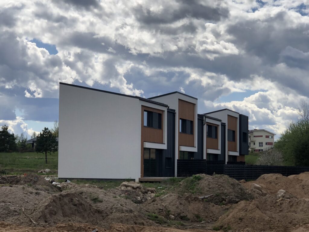 Knypavos g. 8D, 8E, 8F, 8G (Knypavos g. 8D, 8E, 8F, 8G) - Row housing - construction photos