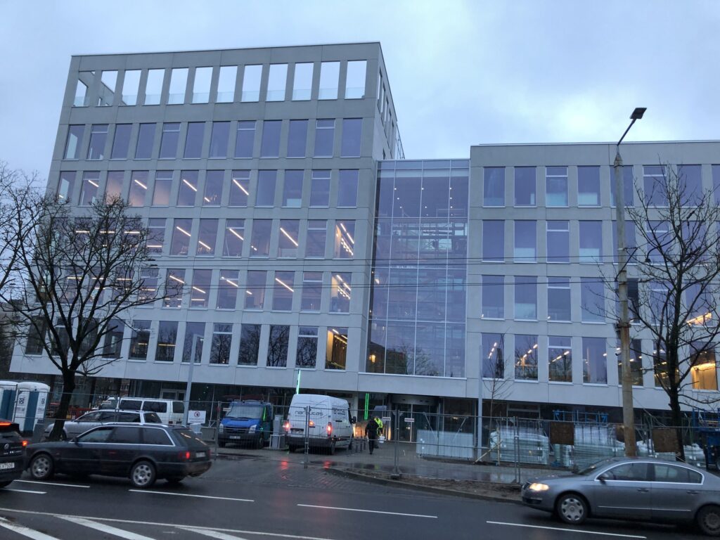 Freedom 36 (Laisvės pr. 36) - Office center - construction photos