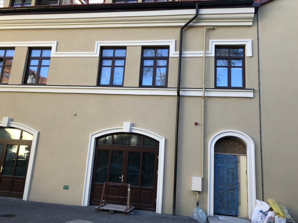 Grotthus viešbutis (Ligoninės g. 7) - Hotel - construction photos