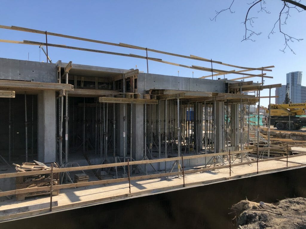 Naujasis Skansenas 1 etapas (Linkmenų g. 15) - Multi apartment - construction photos