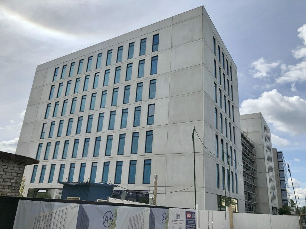 OFFICE 100 by Skraidenis (Panerių g. 49) - Office center - construction photos