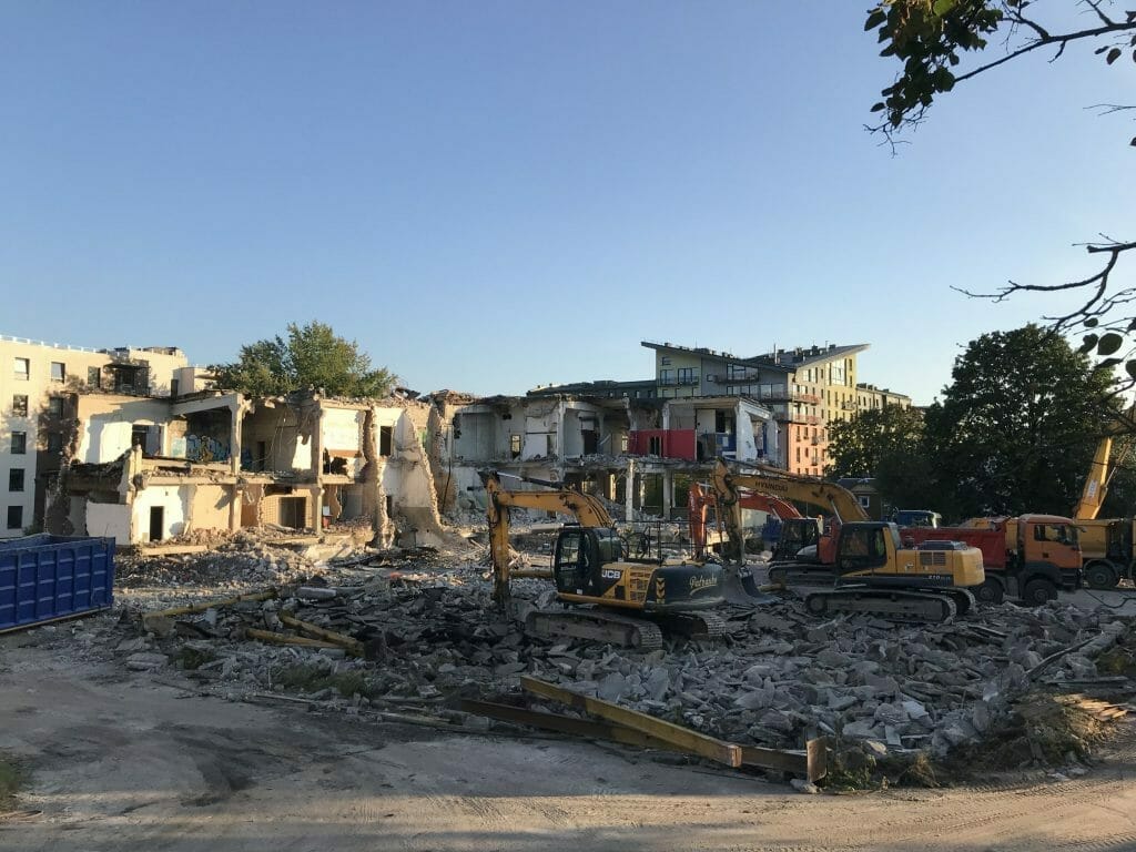 Žvėryno City (Paribio g. 12) - Multi apartment - construction photos