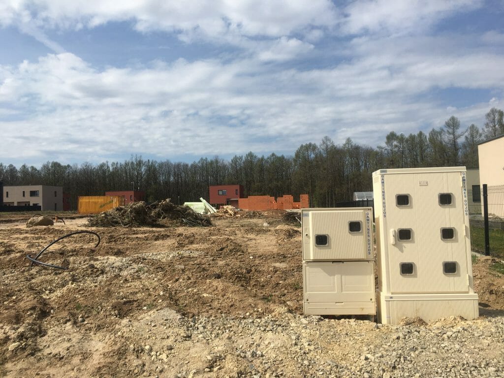 Kamšos namai (Šilo g. 48) - Row housing - construction photos