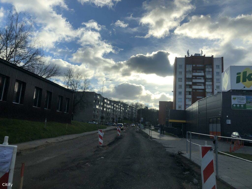 Ramaus eismo Vaduvos g. (Vaduvos g.) - Iela - būvdarbu attēli