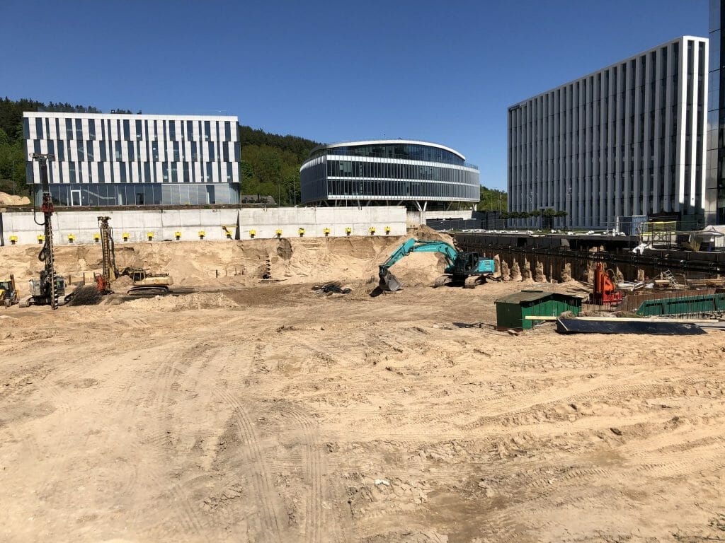 CORE (Ukmergės g. 126) - Office center - construction photos