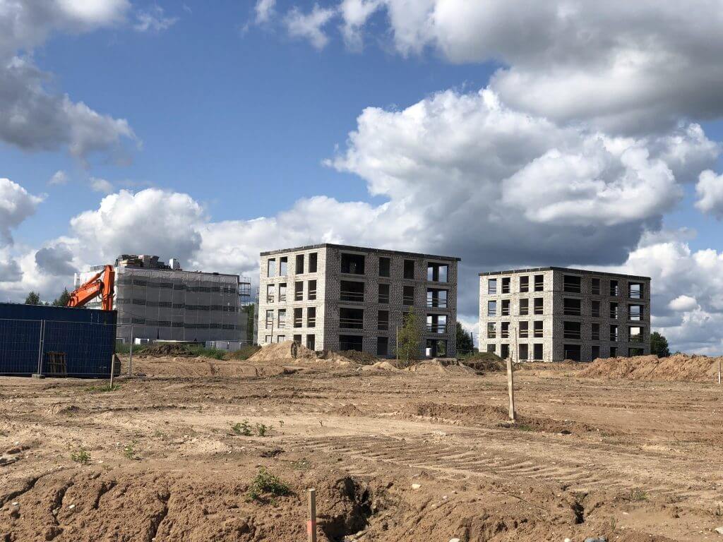 Naujosios Santariškės 1 etapas (Daujoto g. 4, 6, 8, 10) - Korterelamu - ehituse fotod