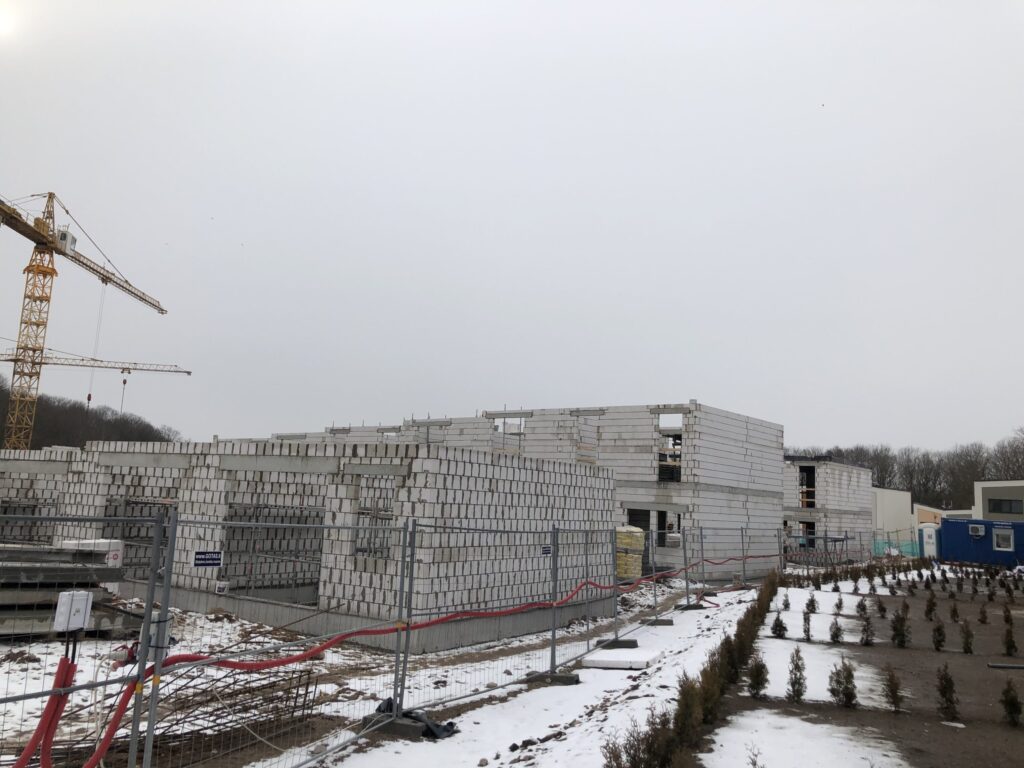 PaJustis 2 etapas (sublokuoti namai) (Mozūriškių g. 190) - Row housing - construction photos