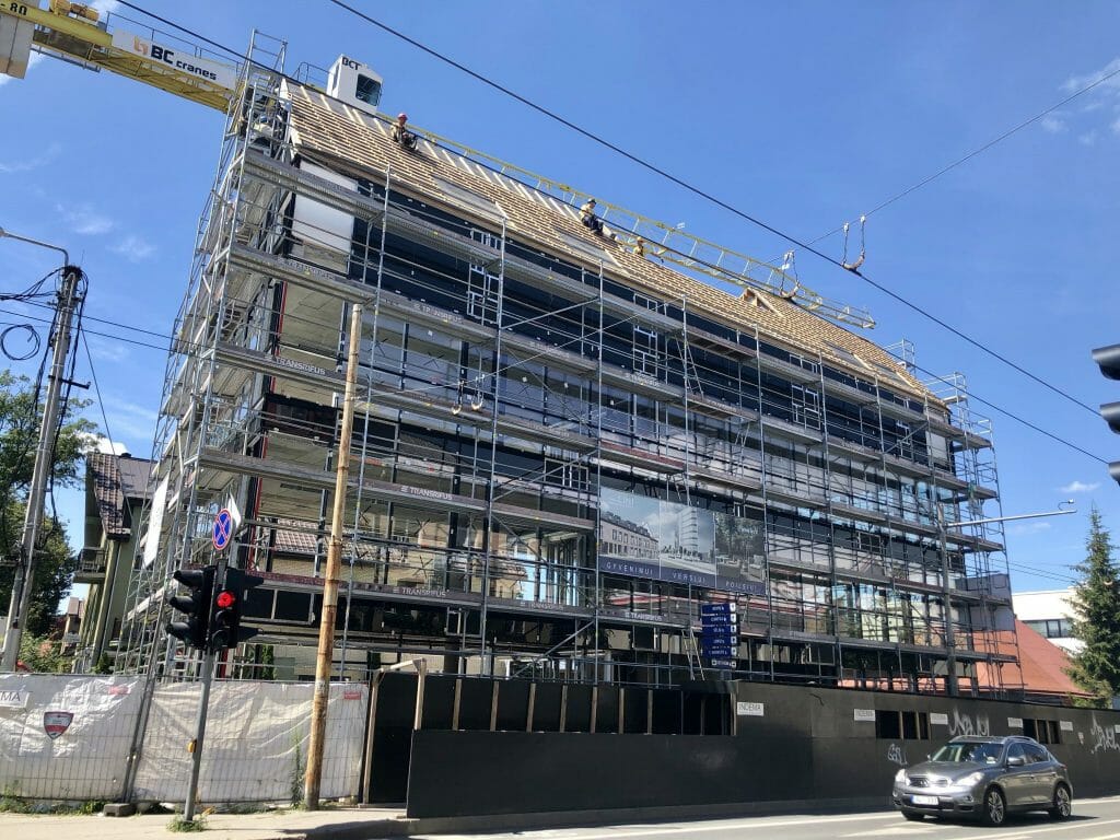 Kęstučio g. 32 (Kęstučio g. 32) - Office center - construction photos