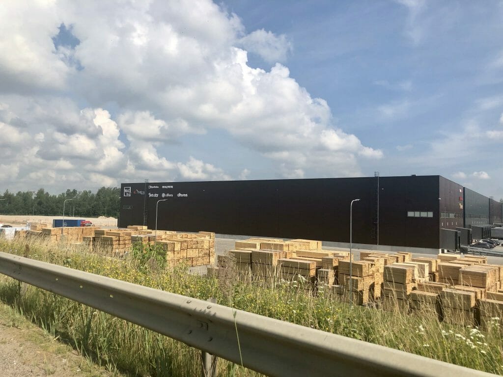 Kauno logistikos centras (Martinavos g. 8) - Warehouse / Distribution center - construction photos