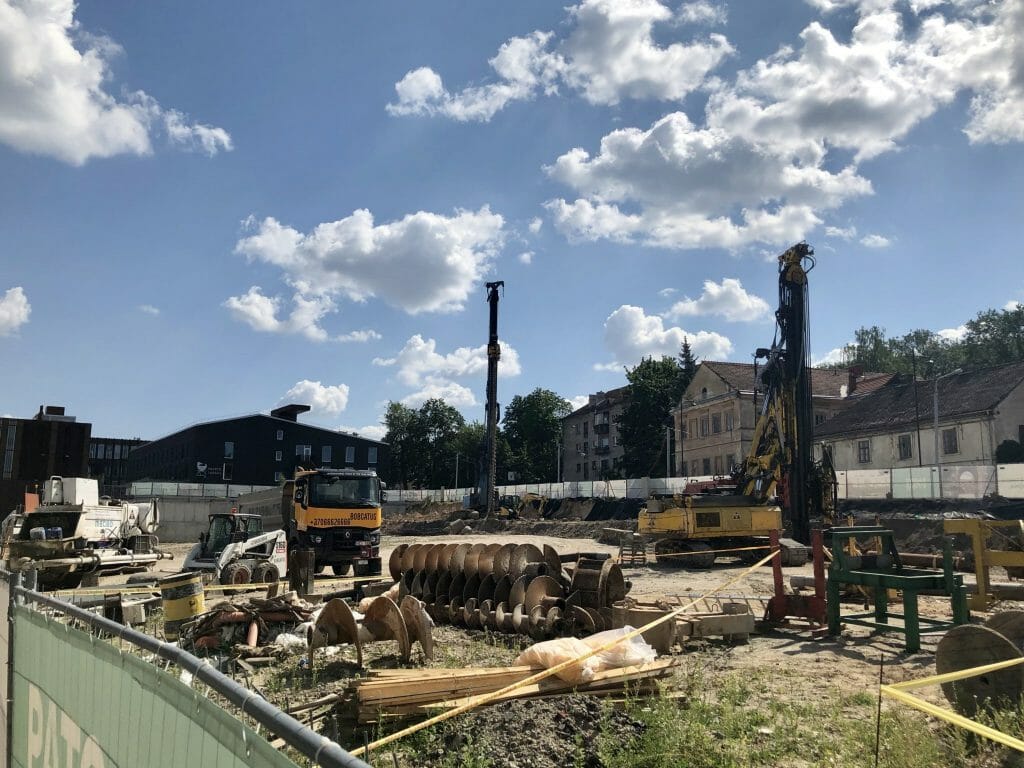 PAUPYS 6 etapas (Aukštaičių g. 7) - Multi apartment - construction photos