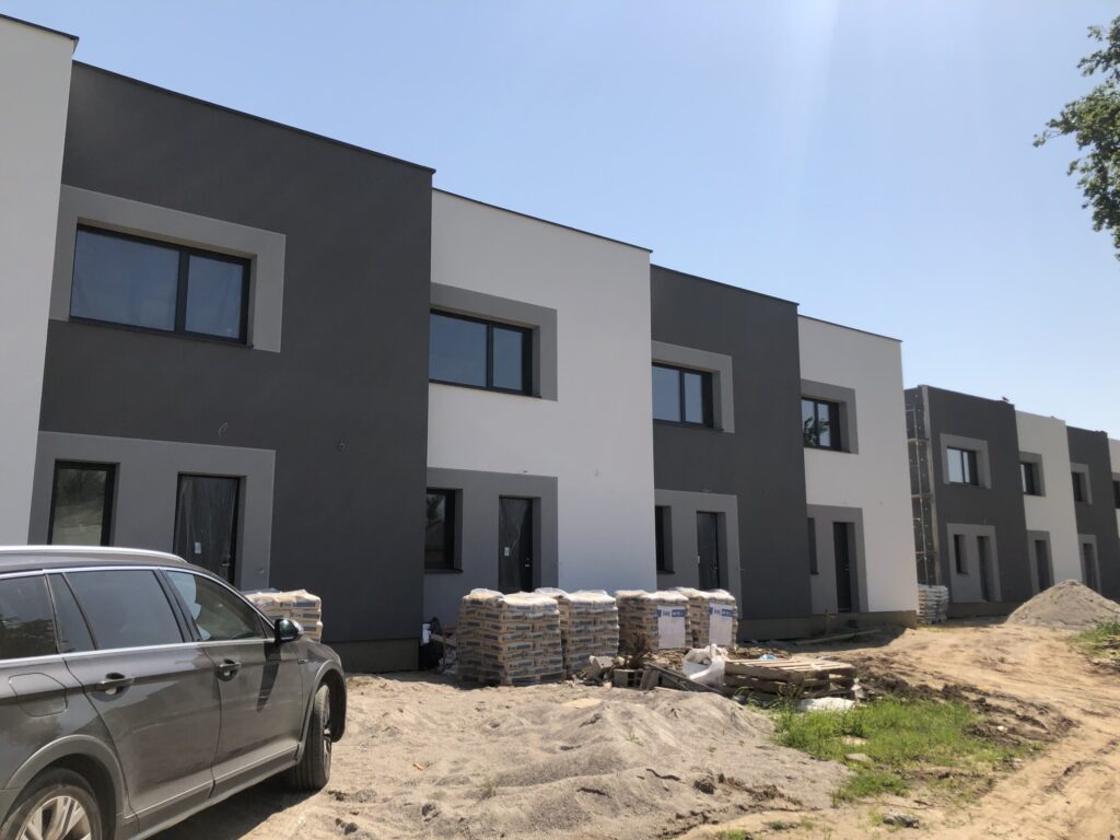 Dituvos kvartalas 5 etapas (Vorupės g. 37, 39) - Row housing - construction photos