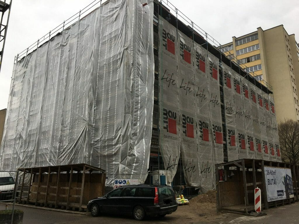 Platinum 48 (Antakalnio g. 48A) - Office center - construction photos