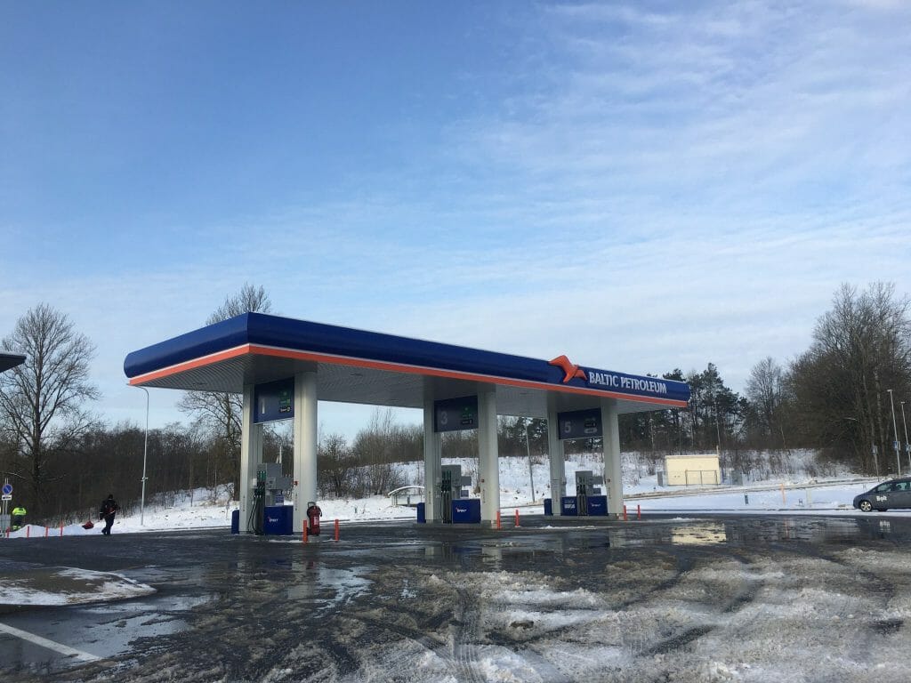 Baltic Petroleum Pavilnės g. (Pavilnės g. 1) - Petrol station - construction photos