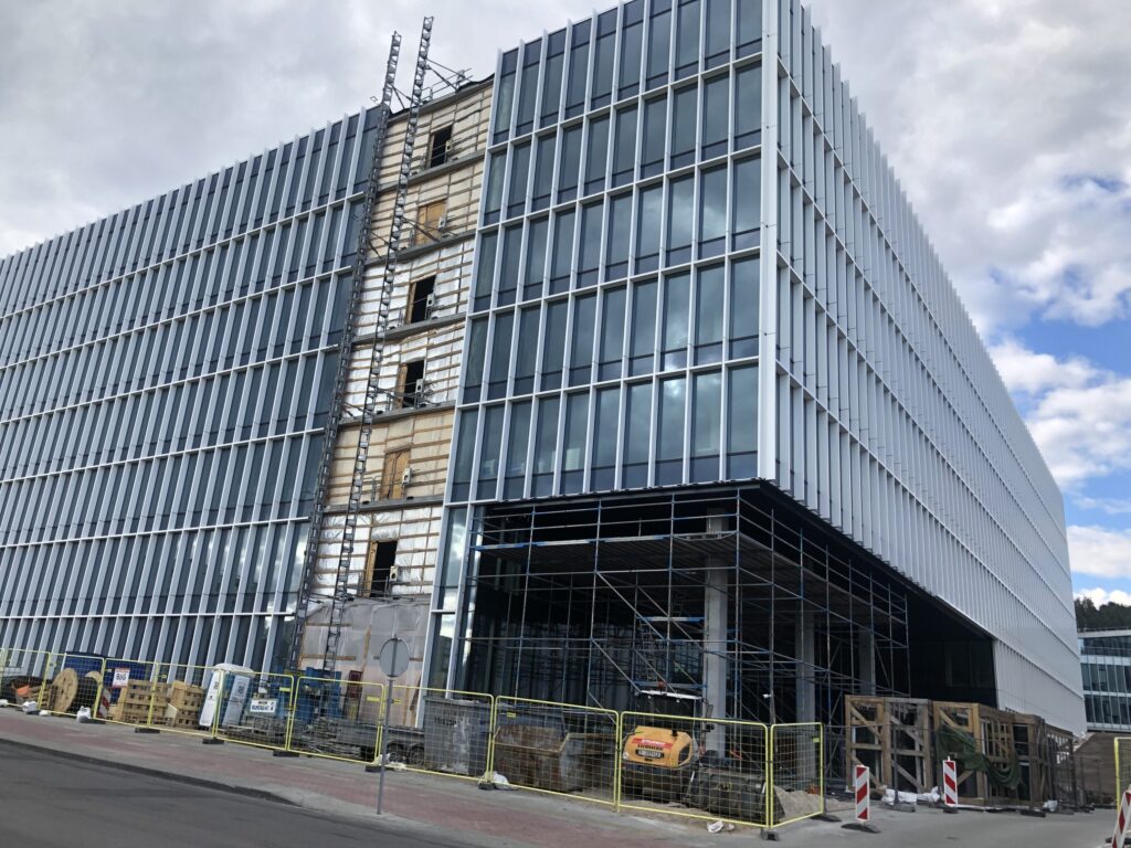 CORE (Ukmergės g. 126) - Office center - construction photos