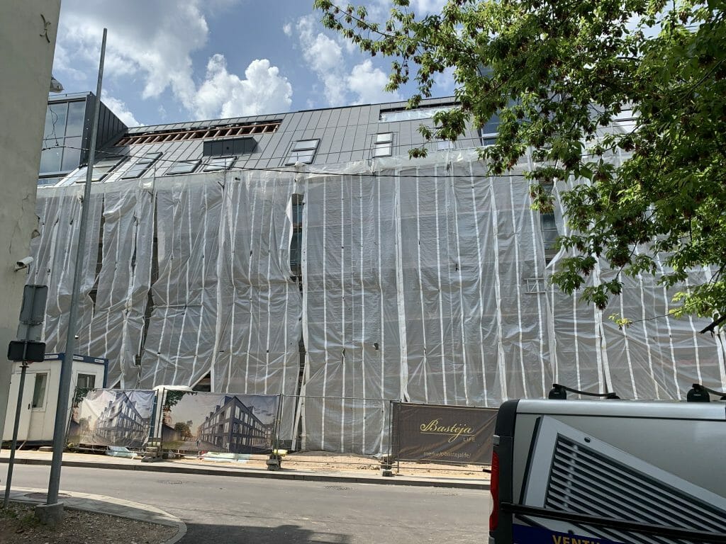 Bastėja Life (A. Strazdelio g. 5) - Multi apartment - construction photos