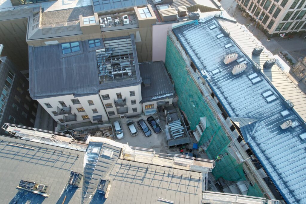 Gedimino 37 (Gedimino pr. 37) - Multi apartment - construction photos