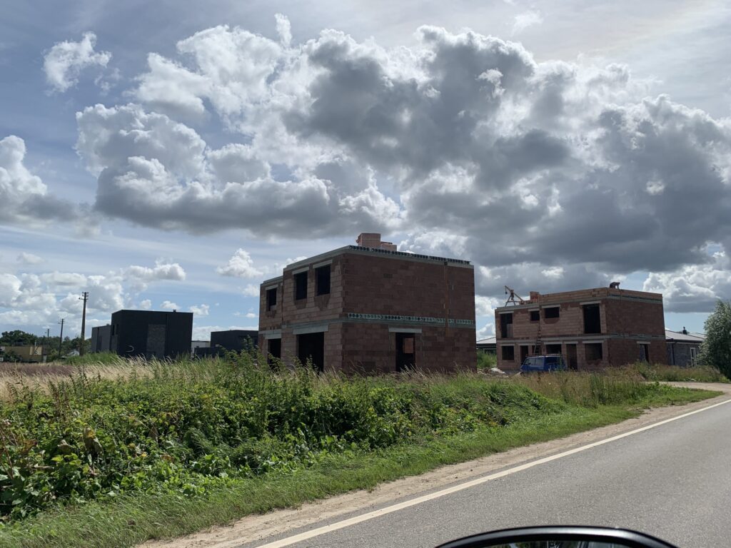 M. ir P. Šalčių g. 45-57 (M. ir P. Šalčių g. 45-57) - Rindu mājas - būvdarbu attēli