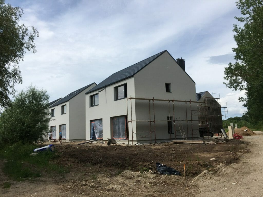 Stirnų namai (Stirnų g. 70) - Private house community - construction photos