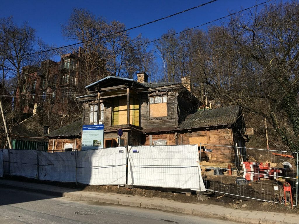 Medinės architektūros muziejus (Polocko g. 52) - Museum - construction photos